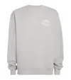 Amiri Cotton Arts District Sweatshirt In Gray