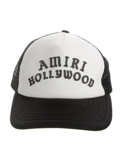 Pre-owned Amiri Cotton Baseball Cap In Black
