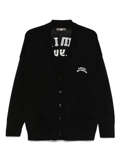 AMIRI COTTON CARDIGAN