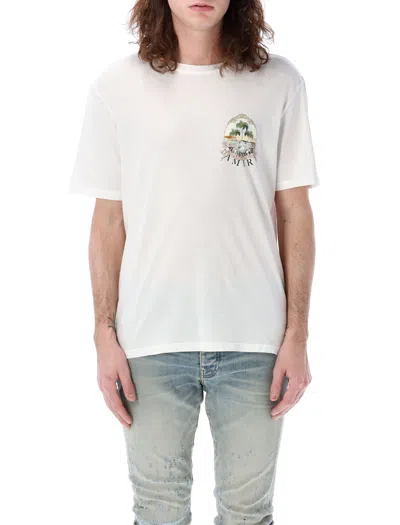 Amiri Cherub Logo-print T-shirt In White