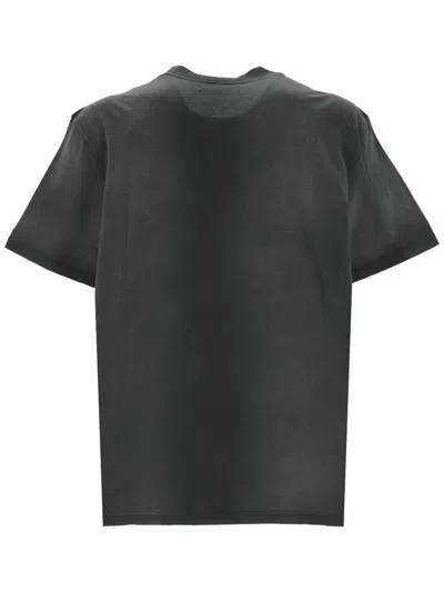 Amiri Cotton Crew-neck T-shirt In Grey