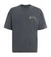 Amiri Mens Black Dragon Oversized Cotton-jersey T-shirt Xxl In Gray
