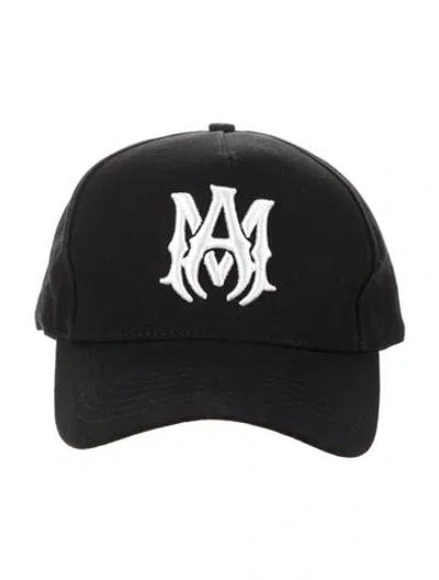 Pre-owned Amiri Cotton Embroidered Hat In Black