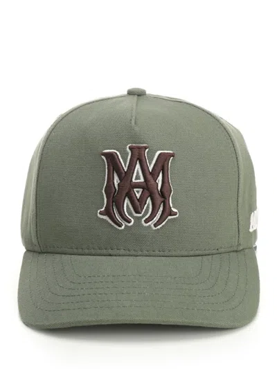 AMIRI AMIRI COTTON HAT HATS GREEN