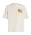 Amiri Cotton Jazz Hideaway Print T-shirt In Ivory