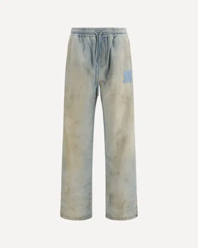 Amiri Cotton Jeans In Blue