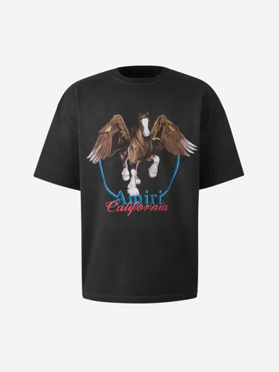 AMIRI AMIRI COTTON LOGO T-SHIRT