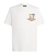 Amiri White Crewneck Printed T-shirt