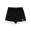 Amiri Cotton Shorts In Black