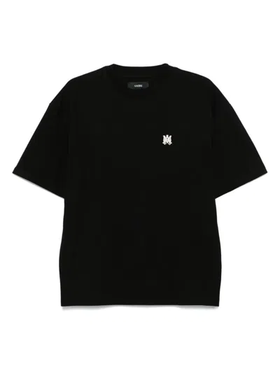 Amiri Italian Cotton Skater T-shirt In Black