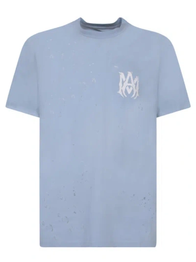 Amiri Cotton T-shirt By  In Blue