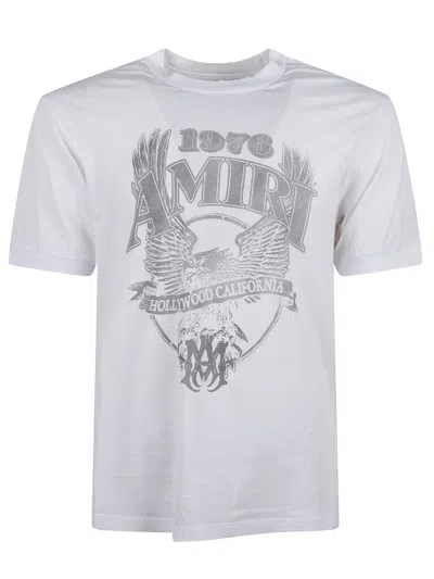 Amiri Cotton T-shirt In White