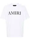 Amiri Cotton T-shirt With Front Logo Print