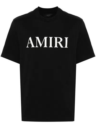 AMIRI AMIRI COTTON T-SHIRT WITH FRONT LOGO PRINT