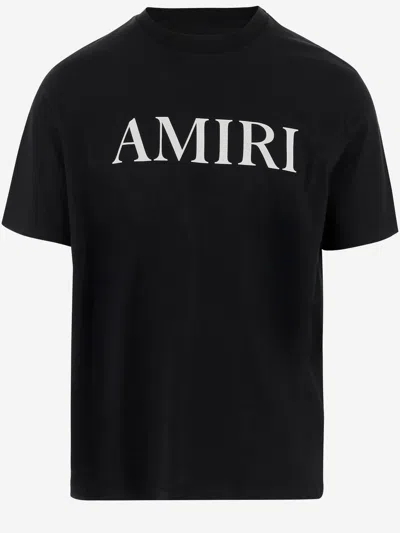 AMIRI COTTON T-SHIRT WITH LOGO