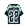 Amiri Cotton T Shirts In Blue