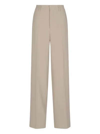 Amiri Cotton Trousers In Neutral