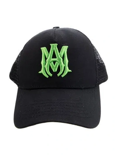 Pre-owned Amiri Cotton Trucker Hat In Multi
