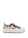 Amiri Court Low Zebra-print Sneakers In Multi