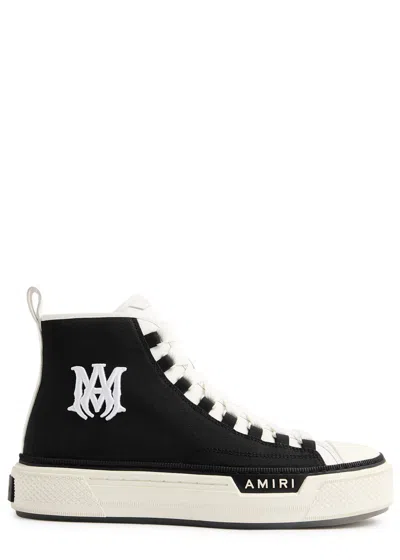AMIRI AMIRI COURT MA CANVAS HI-TOP SNEAKERS