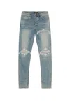 Amiri Denim Skinny Jeans In Blue