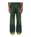 Amiri Crest-embellished Track Pants In Green