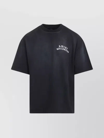 AMIRI CREW NECK GRAPHIC PRINT OVERSIZE T-SHIRT