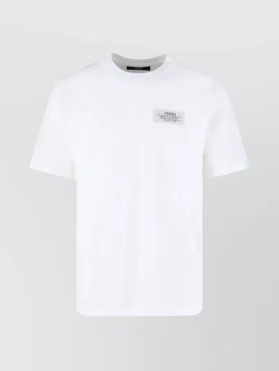 AMIRI CREW NECK GRAPHIC PRINT SHORT SLEEVES