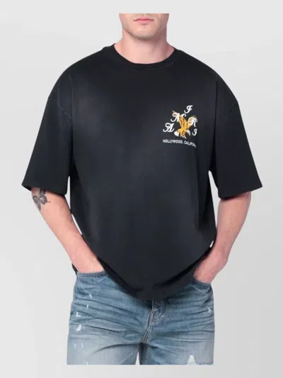 AMIRI CREW NECK GRAPHIC PRINT SHORT SLEEVES T-SHIRT