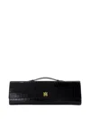 Amiri Croc-embossed Tote Bag In Black
