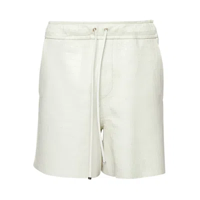 Pre-owned Amiri Croc Short 'white' | Men's Size L