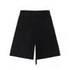Amiri Crochet Mesh Style Shorts In Black