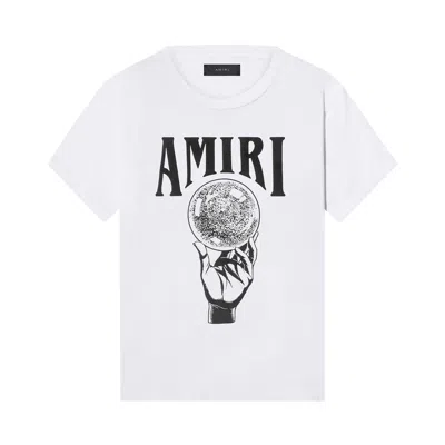 Pre-owned Amiri Crystal Ball Short-sleeve Tee 'white'