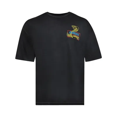 Pre-owned Amiri Crystal Cobra Tee 'black' | Men's Size Xs