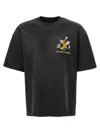 Amiri Eagle Crystal Embellished Oversize Graphic T-shirt