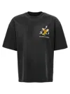 Amiri Eagle Crystal Embellished Oversize Graphic T-shirt