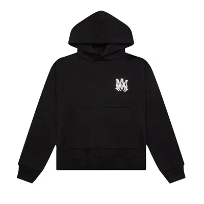 Pre-owned Amiri Crystal Embellished Ma Hoodie 'black'