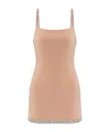 Amiri Crystal-embellished Slip Dress