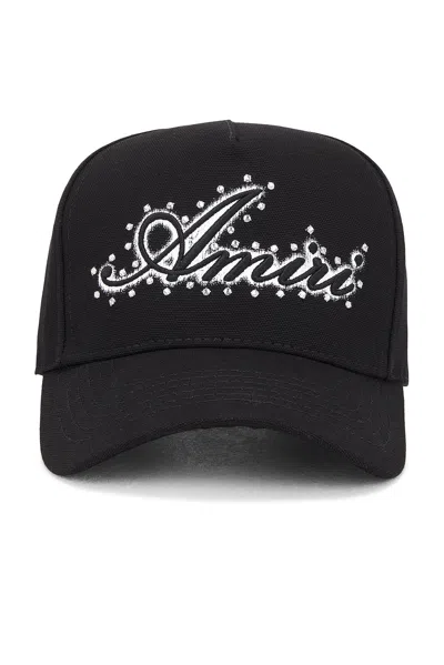 Amiri Crystal Hat In Black