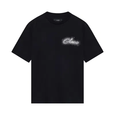 Pre-owned Amiri Crystal Script Tee 'black' | Men's Size S