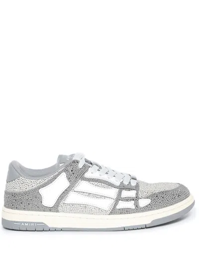 AMIRI CRYSTAL SKEL TOP SNEAKERS