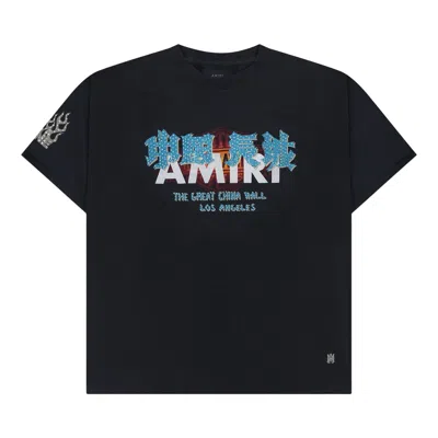 Pre-owned Amiri Crystal Tee 'blue' | Men's Size Xxl
