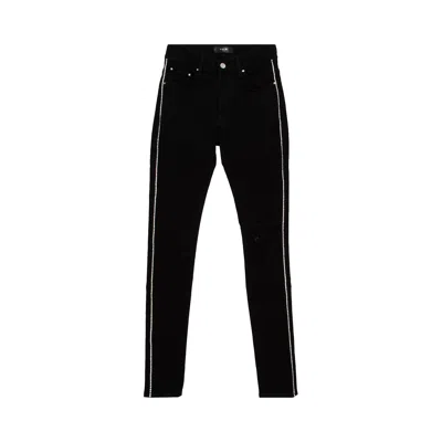 Pre-owned Amiri Crystal Track Jeans 'black' | Men's Size 32