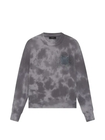 Amiri Crystal-embellished Ma Sweatshirt In Black