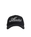 Amiri Logo-embroidered Cap In Black
