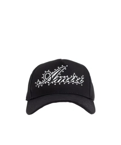 Amiri Curved Hat In Black