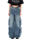 Amiri Jeans In Dark Blue