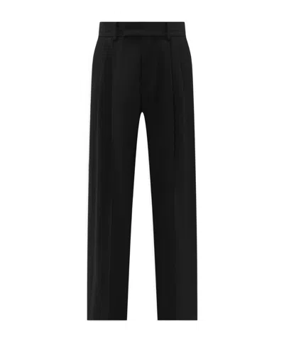 Amiri Darted Tapered Trousers In Black