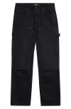Amiri Debosseed Ma Quad Carpenter Jeans In Vintage Black