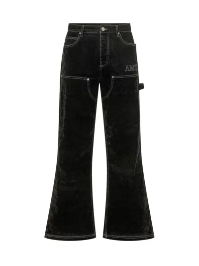 Amiri Denim Carpenter Jeans In Black